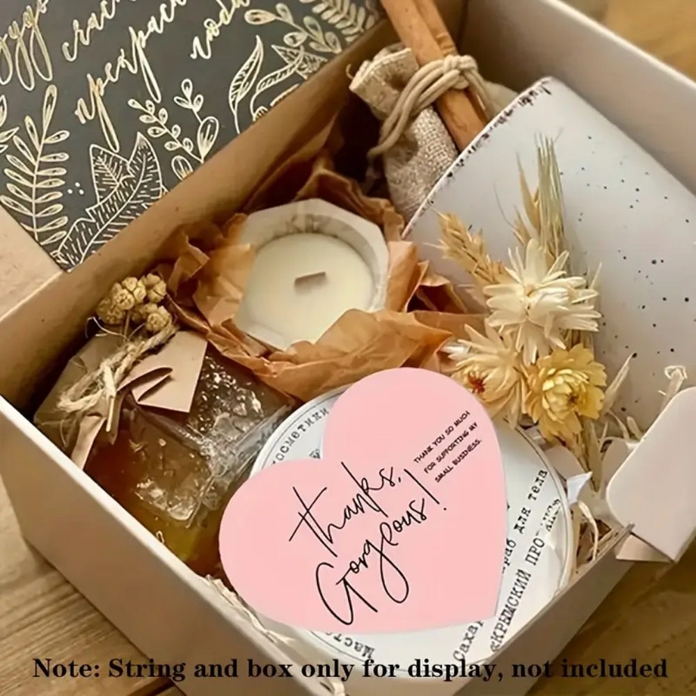 200 PACK THANKS GORGEOUS SMALL BUSINESS CARDS - Picture 3 of 5